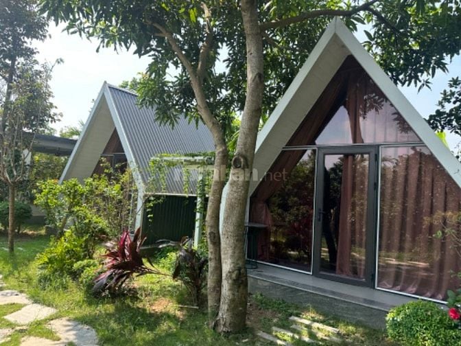 Bán khu đất vườn đã xây nhà và các bun, tiện ích như ressot 