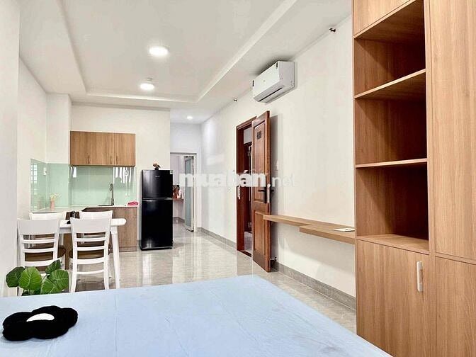 CĂN HỘ THIẾT KẾ DẠNG 2 PHÒNG NGỦ THÔNG THOÁNG FULL NỘI THẤT MỚI CỨNG