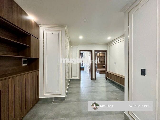 Căn hộ 2PN-3WC (90m2) Vạn Phúc full nội thất, có thang máy. Giá 16 tr