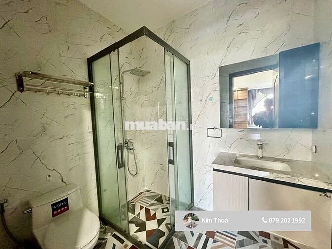 Căn hộ 2PN-3WC (90m2) Vạn Phúc full nội thất, có thang máy. Giá 16 tr