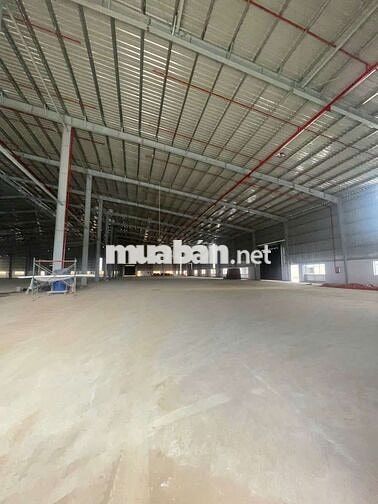 Cho thuê 6500m + 6800m nhà xưởng mới hoàn thiện tân uyên bình dương