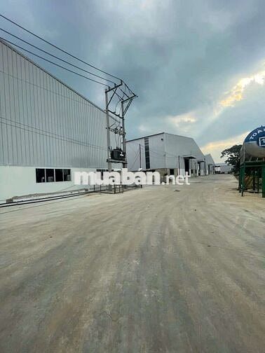 Cho thuê 6500m + 6800m nhà xưởng mới hoàn thiện tân uyên bình dương