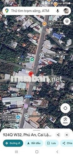 Bán đất mặt tiền ĐT 875 cai lậy tiền giang