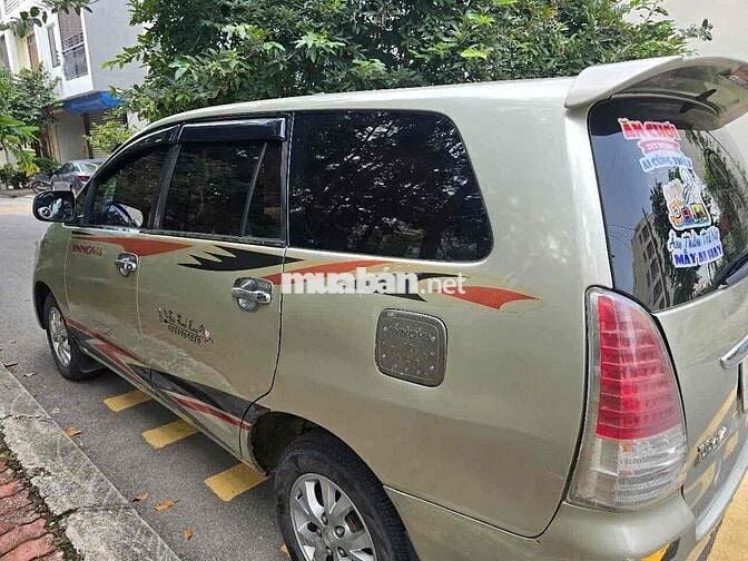 Toyota Innova 2007 G xịn, xe gia đình chạy