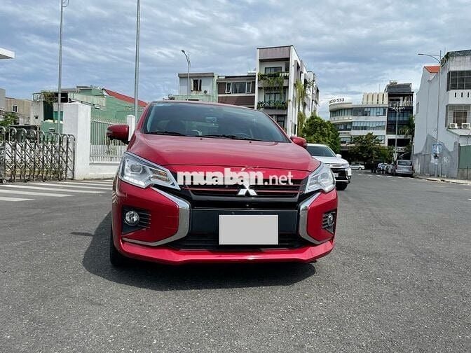 Mitsubishi Attrage 2022 số tự động màu đỏ