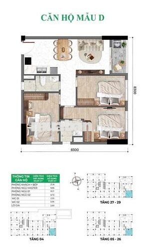 🌸 Siêu phẩm căn góc Bcons Asahi – diện tích lớn 74,29m², thiết kế sang
