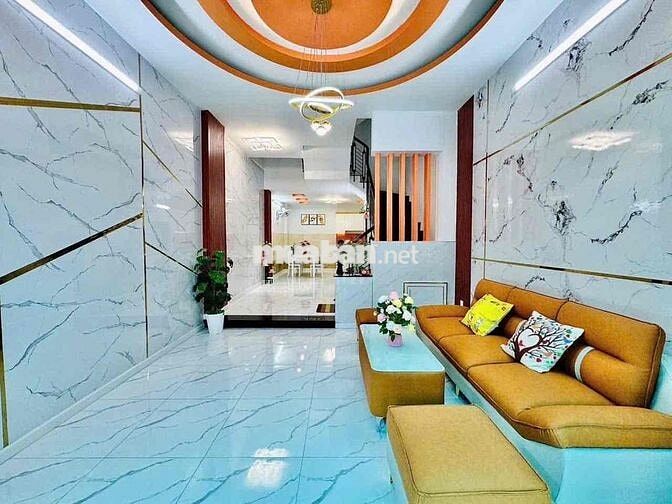 Bán nhà hẻm xe hơi,52 m2 xây 3 tầng hơn 6 tỷ,Phạm Văn Chiêu,Gò Vấp