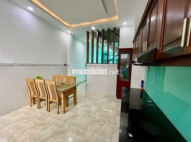 Nhà 1 trệt 2 lầu 1 tum 4pn 5wc vườn lài apg q12 củ