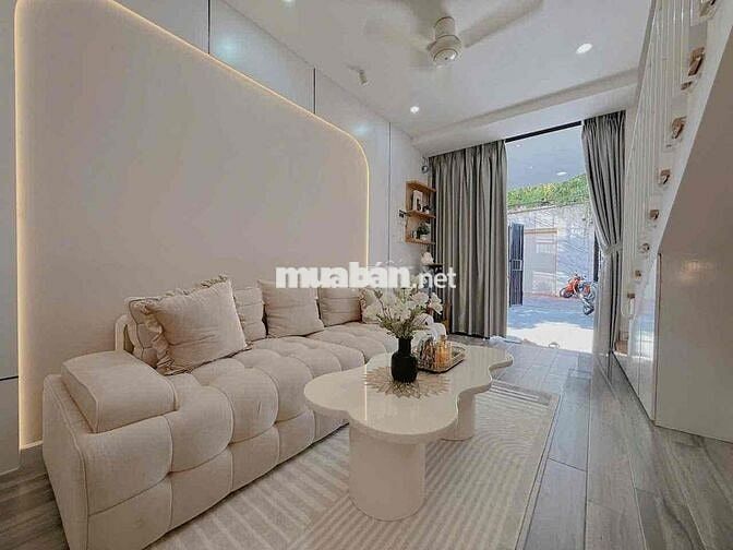 bán nhà 3 tầng 65m2 đường oto 8m nguyễn công trứ 4pn mới xây
