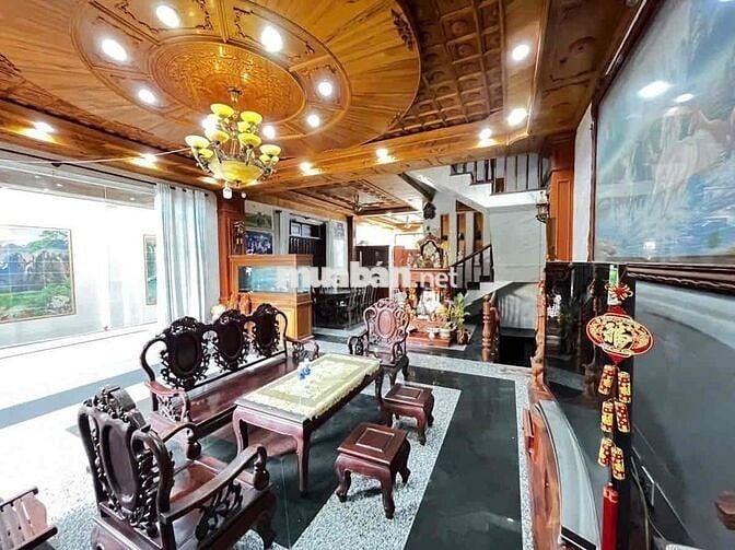 SIÊU PHẨM NHÀ FULL GỖ - Đường số 1, Bình Tân - Dtsd 420m2 có hồ bơi