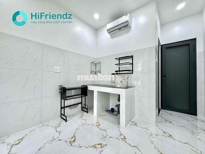 STUDIO BANCOL NGAY CẦU NGUYỄN VĂN CỪ - NHÀ MỚI THOÁNG MÁT SẠCH SẼ