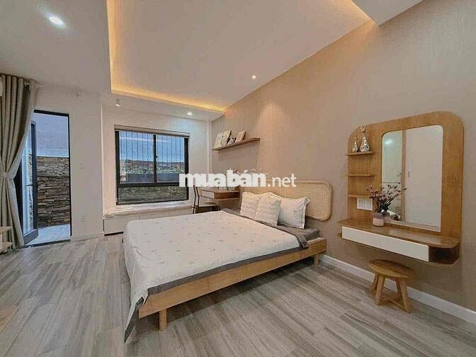 bán nhà 3 tầng 65m2 đường oto 8m nguyễn công trứ 4pn mới xây