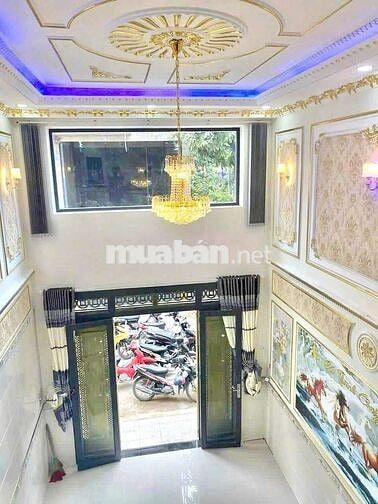Nhà HƯƠNG LỘ 2 [4x13, 3 lầu, 4pn, 5toilet] 15tr/tháng