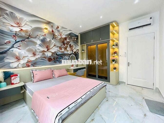 Cho thuê nguyên căn nhà phố Full Nội Thất, Thống Nhất p16 Gò vấp