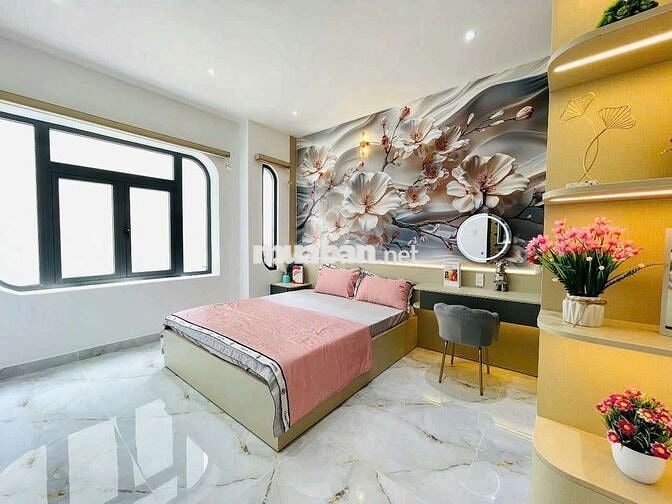 Cho thuê nguyên căn nhà phố Full Nội Thất, Thống Nhất p16 Gò vấp