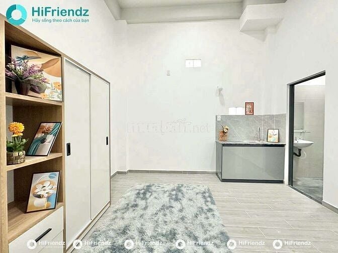 Studio full nt, ban công ngay làng đại học