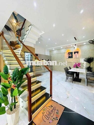 Cho thuê nguyên căn nhà phố Full Nội Thất, Thống Nhất p16 Gò vấp