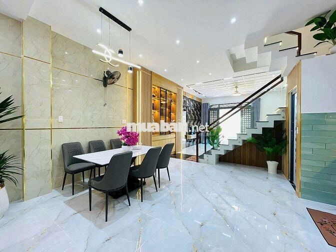 Cho thuê nguyên căn nhà phố Full Nội Thất, Thống Nhất p16 Gò vấp