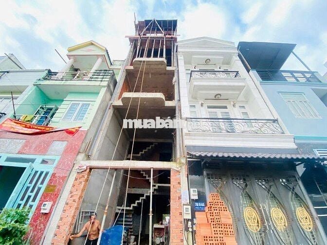 🏡 Nhà 5 tầng mới xây, hẻm xe hơi Tỉnh Lộ10 Bình Tân, sổ riêng, 5.7 tỷ
