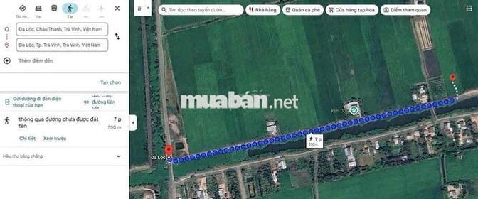 Cần bán 7,3 công đất ruộng ở Bàu Sơn Châu Thành