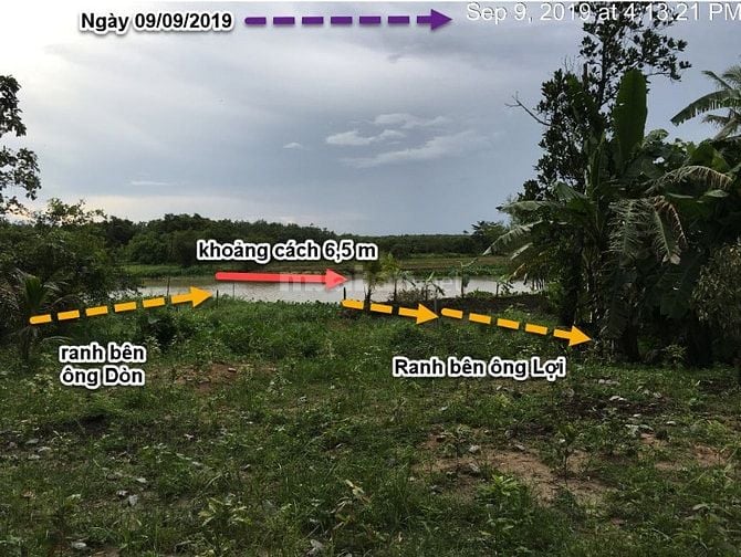 Nhà-đất bờ sông Sài Gòn, 753 m2, ngang 20 m, giá 1,5 tỷ