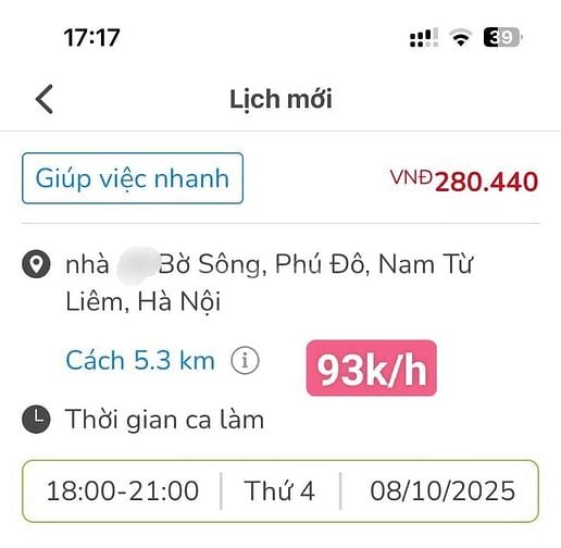 Tuyển giúp việc theo giờ LƯƠNG CAO làm GẦN NHÀ 