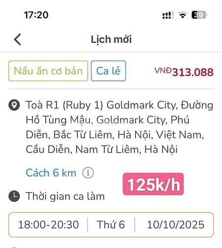 Tuyển giúp việc theo giờ LƯƠNG CAO làm GẦN NHÀ 