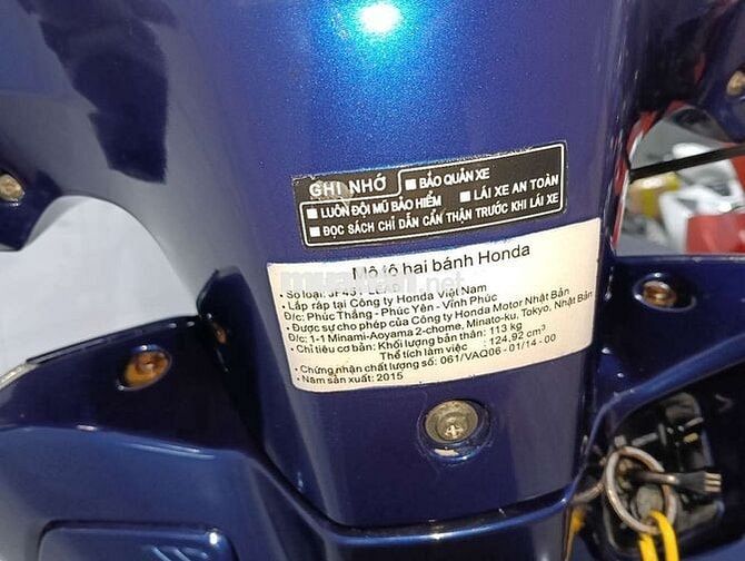 Honda lead 125- ,zin đẹp ,bs65