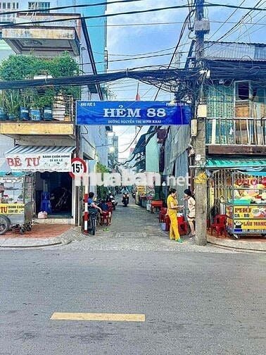 CHO THUÊ NHÀ TRỆT LẦU MÂM ĐÚC HẺM 88 NGUYỄN THỊ MINH KHAI