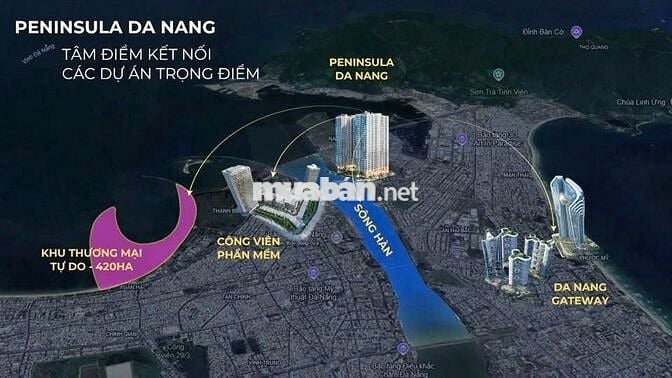 Giỏ hàng tái đầu tư các căn hộ Peninsula đa dạng tầm view & vị trí