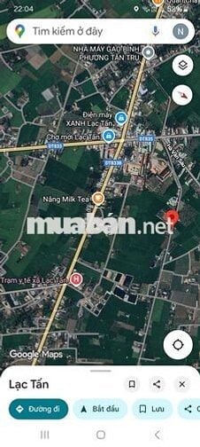 116mv THỔ ,ĐƯỜNG ÔTÔ TRƯỚC ĐẤT , NGAY CHỢ LẠC TẤN ,TÂN TRỤ