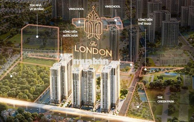 🏡 Giảm giá gấp – căn 1PN LD2 The London, 44,2m² chỉ 3,3 tỷ thu về