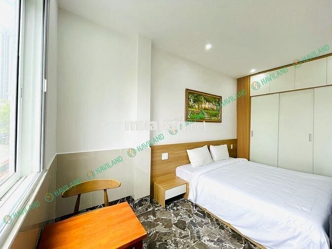 CĂN HỘ CÓ BAN CÔNG GẦN BIỂN MỸ KHÊ FULL NỘI THẤT SẴN DỤNG CỤ BẾP