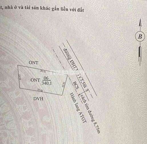 Sở hữu ngay mảnh vườn diện tích 340m2 đất ONT với chỉ 590 triệu