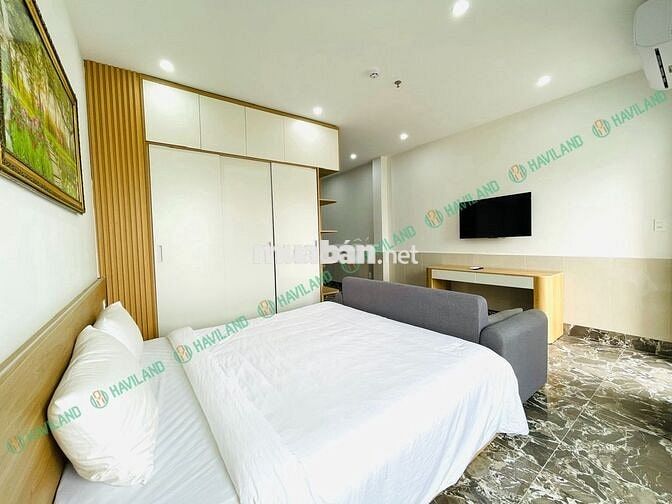 CĂN HỘ CÓ BAN CÔNG GẦN BIỂN MỸ KHÊ FULL NỘI THẤT SẴN DỤNG CỤ BẾP