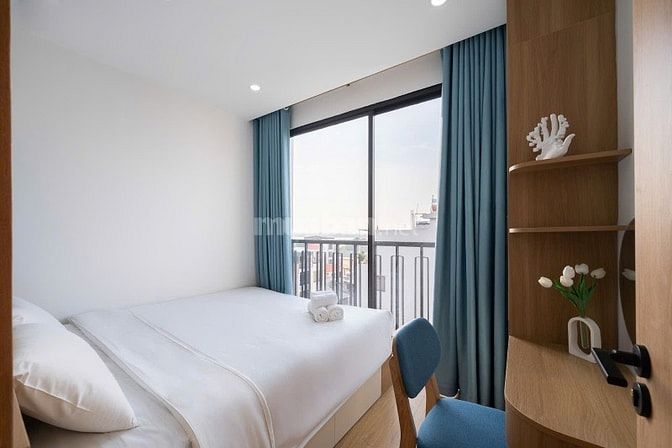 CHO THUÊ CĂN HỘ 2PN TRUNG TÂM BA ĐÌNH - ĐƯỜNG ĐÀO TẤN FULL NỘI THẤT 