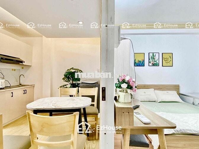 1PN TÁCH BẾP ĐẦY ĐỦ NỘI THẤT CỬA SỔ TRỜI THOÁNG MÁT NGAY LÊ TRỌNG TẤN