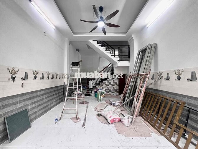 BÁN NHÀ MỚI HẺM XE HƠI KHU ĐỒNG BỘ ĐƯỜNG TRẦN THỊ CỜ