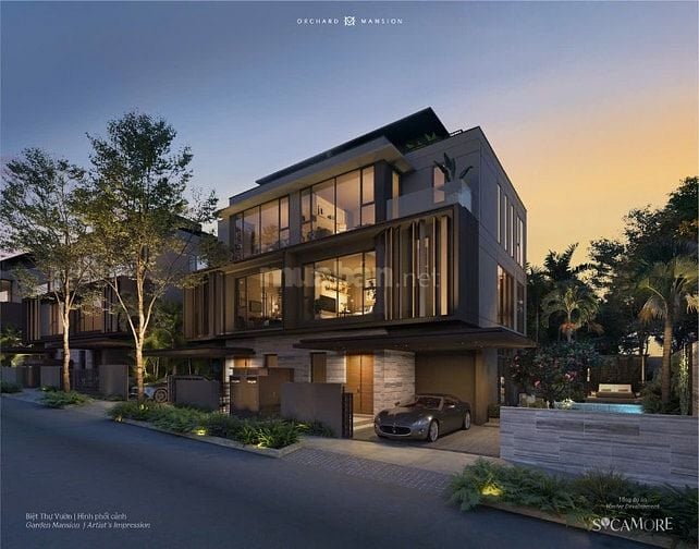OCHARD MANSION '' CAPITALAND'' 94 VIÊN KIÊM CƯƠNG CHUẨN SỐNG HILLSIDE