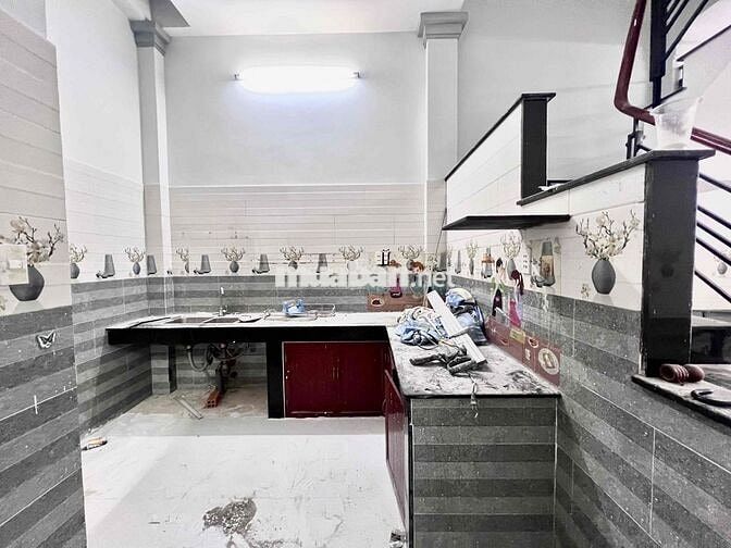 BÁN NHÀ MỚI HẺM XE HƠI KHU ĐỒNG BỘ ĐƯỜNG TRẦN THỊ CỜ