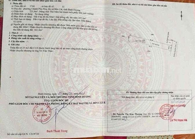 chính chủ ngộp ngân hàng cần ra gấp lô đất đẹp chánh  nhựa 12m giá tốt