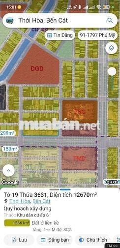 BÁN ĐẤT MẶT TIỀN ĐƯỜNG VÀNH ĐAI 4 – KHU ĐÔ THỊ CÔNG NGHIỆP MỸ PHƯỚC 3