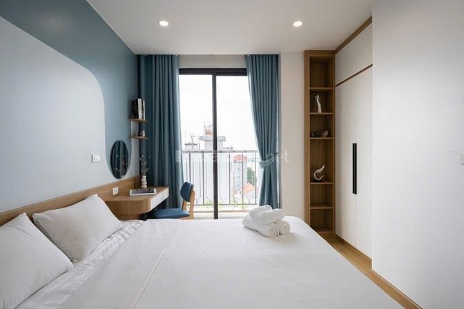 CHO THUÊ CĂN HỘ 2PN TRUNG TÂM BA ĐÌNH - ĐƯỜNG ĐÀO TẤN FULL NỘI THẤT 