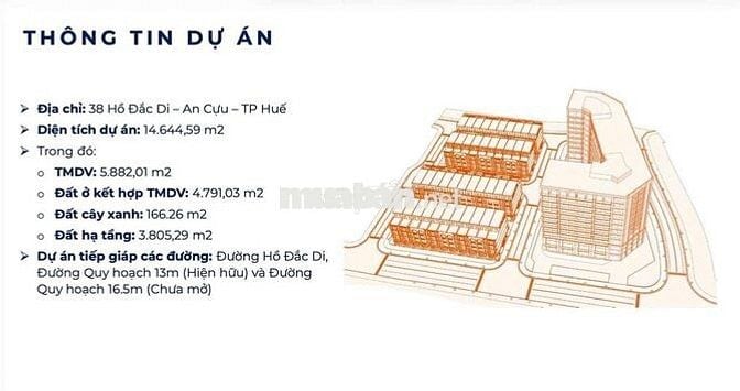 🔥 Shophouse 5 tầng _ LEGACY RESIDENCE - 38 HỒ ĐẮC DI, TP HUẾ.