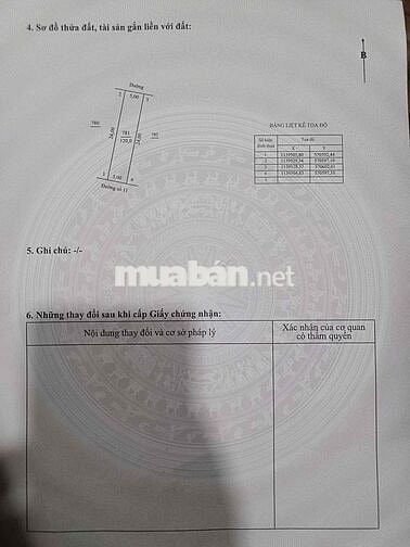 mặt tiền đối diện kcn giao long