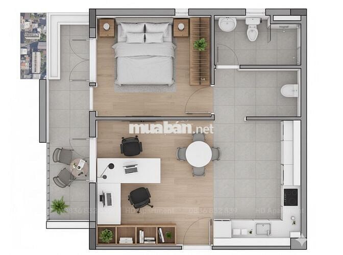 Căn Hộ Officetel Tiện Nghi Tại Trung Tâm Thủ Dầu Một, 50m2,Chỉ Từ 12tr