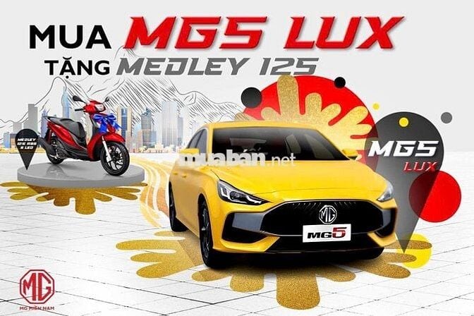 MG5 2025 Xám độc bản - Mới 100% sẵn xe giao ngay