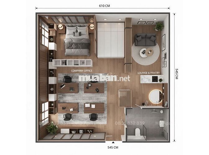 Căn Hộ Officetel Tiện Nghi Tại Trung Tâm Thủ Dầu Một, 50m2,Chỉ Từ 12tr