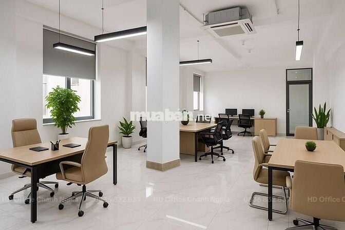 Văn Phòng Trọn Gói Tại Trung Tâm Thủ Dầu Một, 1 Trệt 1 Lửng 220m2
