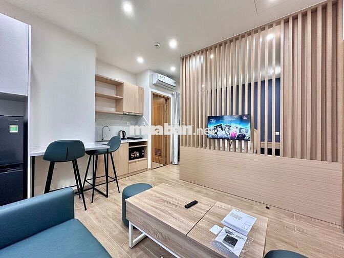Căn hộ ban công 1PN- Tách bếp - Nội thất cao cấp - 40m2 Q.Bình Thạnh